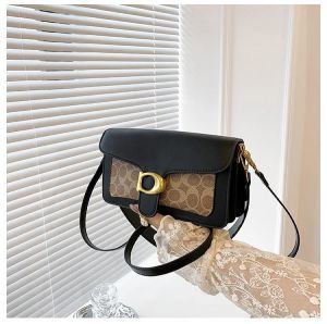 COAC.H BLACKBROWN MONOGRAM PERMIUM BAG WITH OG BOX