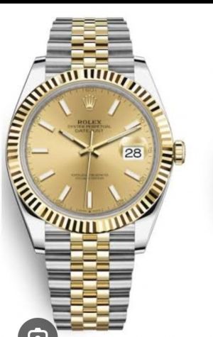 ROLE.X OYSTER PERPETUAL WATCH 003 yellow gold stainless steel jubilee belt