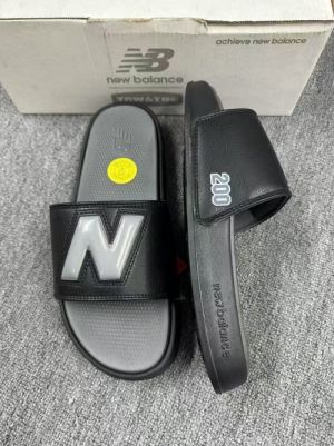 Ne w Balance Dynasoft Black Grey Slides
