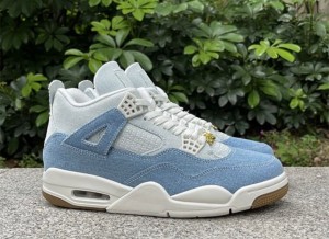 Nikee Air Jordan 4 Tex Denim Worn Blue