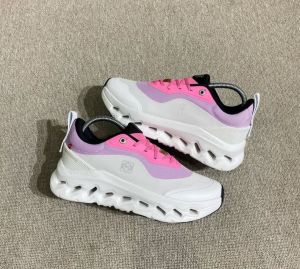 O_n Cloudtilt x Loew_e White Pink Women Shoes