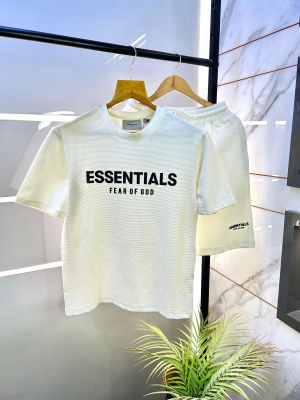 Essential Imported White Super Premium Printed Cord Set F2709-WH