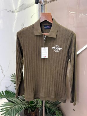 .Tommy.Hilfiger.Imported.Very.Premium.Full.Sleeves.Polo.Neck.Tshirt.CS103