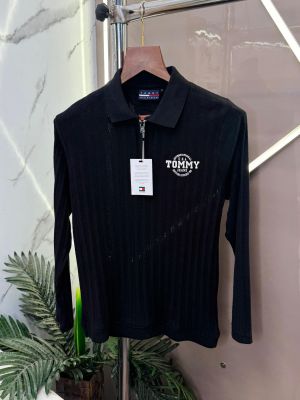 .Tommy.Hilfiger.Imported.Very.Premium.Full.Sleeves.Polo.Neck.Tshirt.CS103