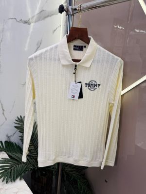 .Tommy.Hilfiger.Imported.Very.Premium.Full.Sleeves.Polo.Neck.Tshirt.CS103