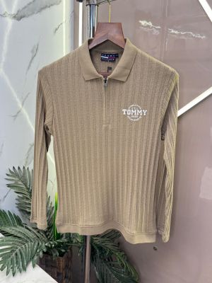 .Tommy.Hilfiger.Imported.Very.Premium.Full.Sleeves.Polo.Neck.Tshirt.CS103