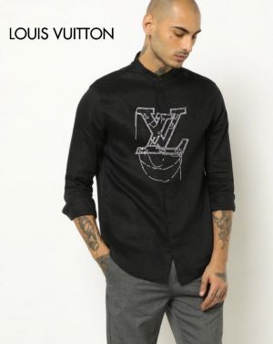 Louis_Vuitton Premium Quality imported Black Colour Shirt