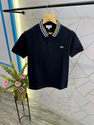 Lacost_E Premium Quality Polo T-Shirt Store Article (N-Blue)