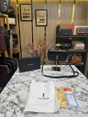 Ysl Yves Saint Laurent Lou Camera Bag With Box Dust Bag (Black)