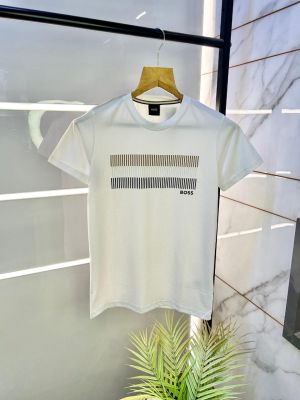 Boss White Premium Round Neck T-shirt F2567-WH