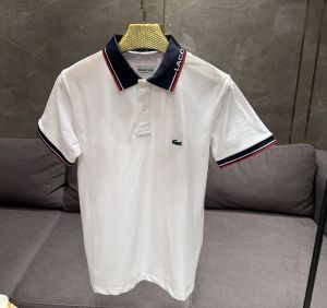 LACOST_E WHITE  PREMIUM COLLAR POLO
