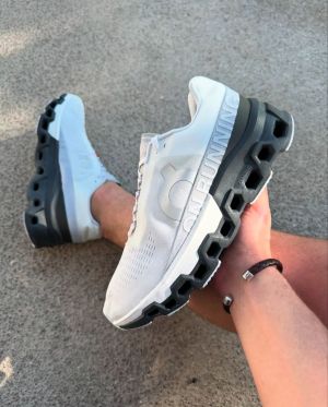 On Cloud Monster 2 White Running Shoes