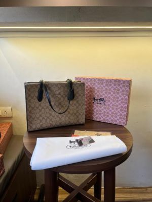 Coach_nina_tote bag premium quality with box 