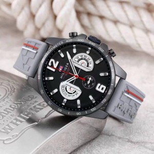TOMMY HILIFIGER ALL CHRONO GREY BELT