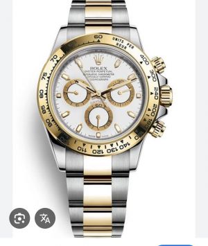 Role.x Oyster Perpetual Cosmograph Daytona 003 yellow gold white dial stainless Steel
