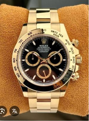 Role.x Oyster Perpetual Cosmograph Daytona Dial Swiss Gold with black stainless Steel 003