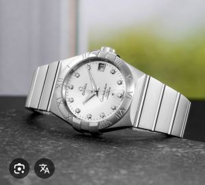 Omeg.a constilation premium watch  for men 008 white 
