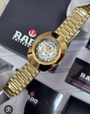 Rad o diastar watch  full gold for men