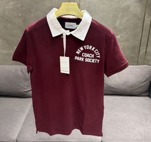 COAC_H MAROON WHITE  PREMIUM CLASSIC POLO