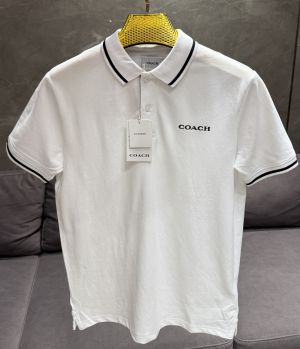 COAC_H WHITE PREMIUM CLASSIC POLO TSHIRT