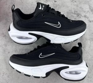  Nik_e AirMax Portal Trainer Black White Men Shoes