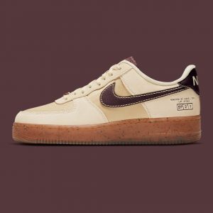 Nik_e Airforce 1 low Coffee Men Shoes