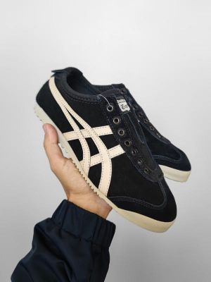 onitsuk_a tiger mexico 66 slip on black putty Men Shoes