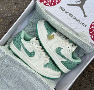 Nik_e Air Jordan Retro 1 Year Of Snake Men Shoes