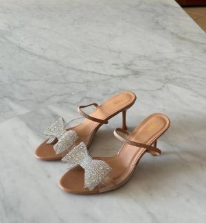 Zara_Bow_Crystal_Embellished_Heels_For_Women_With_Original_Box