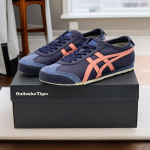 Onitsuka Tiger Mexico 66 Peacoat Guava Sneakers