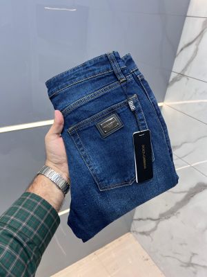 Dolce and Gabban a Navy Blue Premium Imported Stretchable Lycra Fabric Comfort Fit Denim 2764