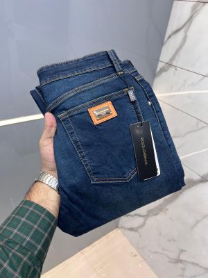 Dolce and Gabban a Blue Stone Premium Imported Stretchable Lycra Fabric Comfort Fit Denim 2763