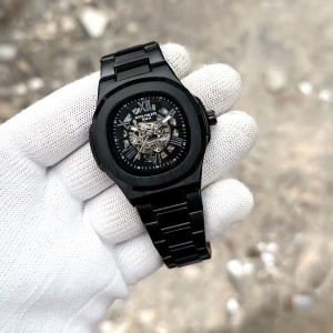 Patekk Philippe Skeleton Top Quality All Black Colour In Stock