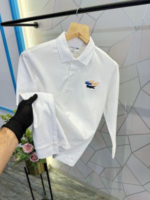 Lacost_E Premium Quality Imported Full sleeve T-Shirt 