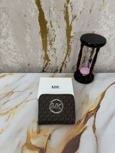 Michael_Kors MK Printed Logo Zipper Wallet With Box (60067)