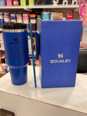 Stanley x Designer Edition Quencher H2 O FlowState Tumbler 40 OZ Dark Blue