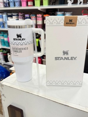 Stanley x Designer Edition Quencher H2 O FlowState Tumbler 40 OZ White
