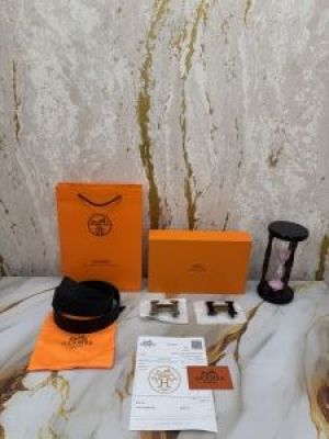 Hermes Premium Quality Belt Combo With Box Dust Bag Including Carry Bag (10-2)