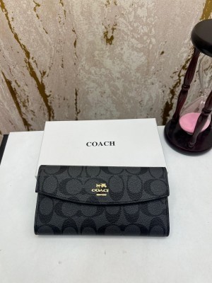 COACH_ENVELOPE_LONG_WALLET_CARD_HOLDER_WITH_BOX_(COACH-2005_BLACK)