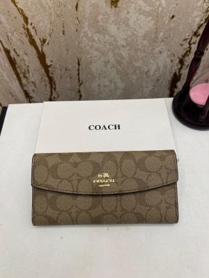COACH_ENVELOPE_LONG_WALLET_CARD_HOLDER_WITH_BOX_(COACH-2005_APRICOT)