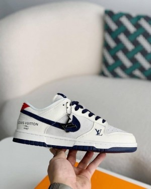 Louis Vuitton X Nikee Dunk Low 208 royal Louis Vuitton X Nikee Dunk Low 208 royal