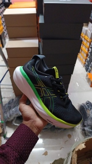 Asicss Gel Nimbus 25 Black Green 192 royal Asicss Gel Nimbus 25 Black Green 192 royal