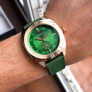 GUCC_I LEATHER MENS WATCH