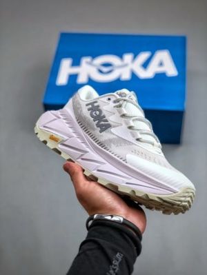 Hoka Skyline Float X All White Running Shoes