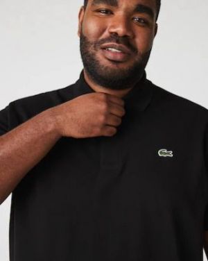 Lacost_e Polo T-shirt Black 