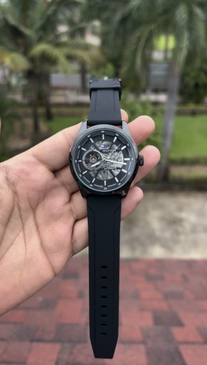 Tommy Hilfiger Silicon Automatic Black