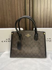 Coac_h Satchel Top Handle Sleek with magnet box 534