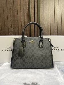 Coac_h Satchel Top Handle Sleek with magnet box 535
