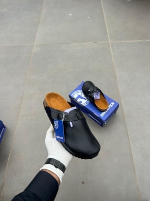 Birkenstock Boston Natural Leather