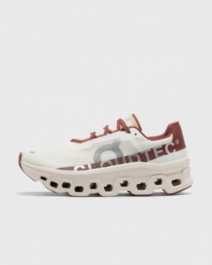 On Cloudmonster Lunar New Year Ivory Red